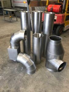 Alpha Sheet Metal - custom pipework